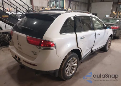 2012 Lincoln Mkx z USA, uszkodzony, nr VIN 2LMDJ8JK6CBL15921